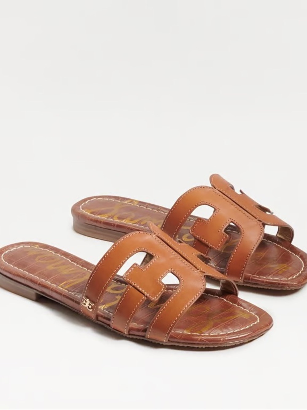 Sam Edelman Tan Slide Sandals